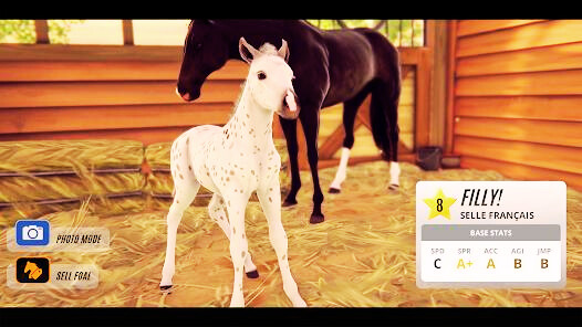 Gameplay with Rival Stars Horse Racing Mod IPA For iOS