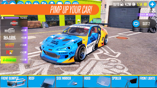 In-App Features Of CarX Drift Racing 2